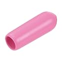 uxcell 20pcs Rubber End Caps 4mm ID Vinyl PVC Round Tube Bolt Cap Cover Screw Thread Protectors Pink