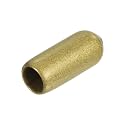 uxcell 20pcs Rubber End Caps 5.5mm ID Vinyl Round Tube Bolt Cap Cover Thread Protectors Gold