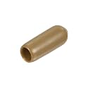uxcell 20pcs Rubber End Caps 5mm(3/16") ID Vinyl PVC Round Tube Bolt Cap Cover Screw Thread Protectors Light Brown