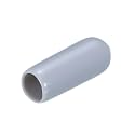 uxcell 20pcs Rubber End Caps 5mm(3/16") ID Vinyl PVC Round Tube Bolt Cap Cover Screw Thread Protectors Grey