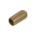 uxcell 20pcs Rubber End Caps 6mm(1/4") ID Vinyl PVC Round Tube Bolt Cap Cover Screw Thread Protectors Light Brown
