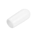 uxcell 20pcs Rubber End Caps 6mm ID Vinyl Round End Cap Cover Screw Thread Protectors White