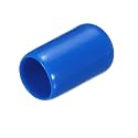 uxcell 20pcs Rubber End Caps 7.5mm ID Vinyl PVC Round Tube Bolt Cap Cover Screw Thread Protectors Blue