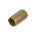 uxcell 20pcs Rubber End Caps 7.5mm ID Vinyl PVC Round Tube Bolt Cap Cover Screw Thread Protectors Light Brown