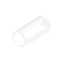 uxcell 20pcs Rubber End Caps 7mm ID Vinyl PVC Round Tube Bolt Cap Cover Screw Thread Protectors Clear
