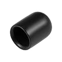 uxcell 20pcs Rubber End Caps 8.5mm ID Vinyl Round Tube Bolt Cap Cover Thread Protectors Black