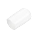 uxcell 20pcs Rubber End Caps 8.5mm ID Vinyl Round End Cap Cover Screw Thread Protectors White