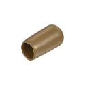 uxcell 20pcs Rubber End Caps 8mm(5/16") ID Vinyl PVC Round Tube Bolt Cap Cover Screw Thread Protectors Light Brown