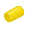 uxcell 20pcs Rubber End Caps 8mm(5/16") ID Vinyl PVC Round Tube Bolt Cap Cover Screw Thread Protectors Yellow
