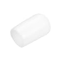 uxcell 20pcs Rubber End Caps 9mm ID Vinyl Round End Cap Cover Screw Thread Protectors White