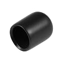 uxcell 20pcs Rubber End Caps 9mm ID Vinyl Round Tube Bolt Cap Cover Thread Protectors Black