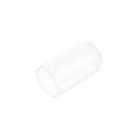 uxcell 20pcs Rubber End Caps Protective Caps 11mm ID Vinyl PVC Round Tube Bolt Cap Cover Screw Thread Protectors, Clear