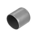 uxcell 20pcs Rubber End Caps Protective Caps 28mm ID Vinyl PVC Round Tube Bolt Cap Cover Screw Thread Protectors, Light Grey