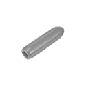 uxcell 20pcs Rubber End Caps Protective Caps 2.5mm ID Vinyl PVC Round Tube Bolt Cap Cover Screw Thread Protectors, Light Grey