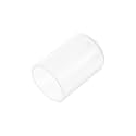 uxcell 20pcs Rubber End Caps Protective Caps 17mm ID Vinyl PVC Round Tube Bolt Cap Cover Screw Thread Protectors, Clear