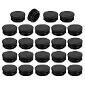 uxcell Round Plastic Plug,40mm(1.57") OD Furniture Leg Pipe Insert 24Pcs