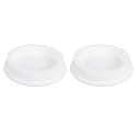 uxcell 2Pcs White Plug Holes, Waterproof Rubber Button Plug for 71mm / 2.8" Hole