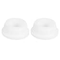 uxcell 2Pcs White Plug Holes, Waterproof Rubber Button Plug for 32mm / 1.26" Hole