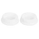 uxcell 2Pcs White Plug Holes, Waterproof Rubber Button Plug for 48mm / 1.89" Hole