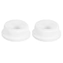 uxcell 2Pcs White Plug Holes, Waterproof Rubber Button Plug for 35mm / 1.38" Hole