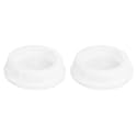 uxcell 2Pcs White Plug Holes, Waterproof Rubber Button Plug for 50mm / 1.97" Hole