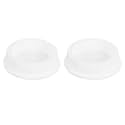 uxcell 2Pcs White Plug Holes, Waterproof Rubber Button Plug for 58.5mm / 2.3" Hole