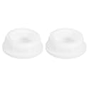 uxcell 2Pcs White Plug Holes, Waterproof Rubber Button Plug for 40mm / 1.57" Hole