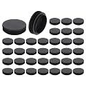 uxcell Round Plastic Plug,58mm(2.28") OD Furniture Leg Pipe Insert 36Pcs