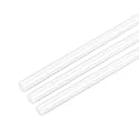 uxcell 3pcs Plastic Round Rod 3/16 Inch Dia 20 Inch Length White (POM) Polyoxymethylene Rods Engineering Plastic Round Bars(5mm)