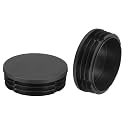 uxcell Round Plastic Plug,80mm(3.15") OD Furniture Leg Pipe Insert 4Pcs