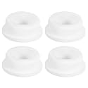 uxcell 4Pcs White Plug Holes, Waterproof Rubber Button Plug for 35mm / 1.38" Hole