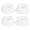 uxcell 4Pcs White Plug Holes, Waterproof Rubber Button Plug for 32mm / 1.26" Hole