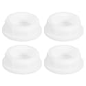 uxcell 4Pcs White Plug Holes, Waterproof Rubber Button Plug for 40mm / 1.57" Hole