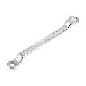 uxcell 5.5mm x 7mm Metric 12 Point Offset Double Box End Wrench Chrome Plated, Cr-V Steel