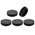 uxcell Round Plastic Plug,100mm(3.94") OD Furniture Leg Pipe Insert 5Pcs