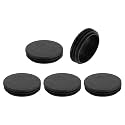 uxcell Round Plastic Plug,74mm(2.91") OD Furniture Leg Pipe Insert 5Pcs