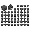 uxcell Round Plastic Plug,10mm(0.39") OD Furniture Leg Pipe Insert 56Pcs