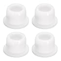 uxcell 4 Pieces White Plug Holes, T14 Waterproof Rubber Button Plug for 14mm / 0.55" Hole