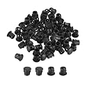 uxcell 7/32" Plastic Hole Plugs,66Pcs Flush Type Snap in Fastener