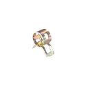 uxcell 7mm 9/32inch Spring Band Type Action Fuel/Silicone Vacuum Hose Pipe Clamp Low Pressure Air Clip Clamp 10pcs