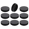 uxcell Round Plastic Plug,60mm(2.36") OD Furniture Leg Pipe Insert 9Pcs