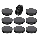 uxcell Round Plastic Plug,63mm(2.48") OD Furniture Leg Pipe Insert 9Pcs