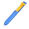 uxcell Desoldering Pump 8 Inches 20.5cm Manual Vacuum Solder Sucker Removal Hand Tool Plastic Yellow,Blue