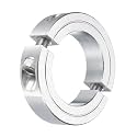 uxcell Double Split Clamp-On Shaft Collar 1-3/4" Bore, Aluminum Alloy