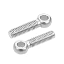 uxcell M10 x 40mm 304 Stainless Steel Machine Shoulder Lift Eye Bolt Rigging 10pcs