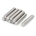 uxcell M10 x 50mm 304 Stainless Steel Fully Threaded Rods Bar Studs Fasteners 10 Pcs