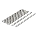 uxcell M4 x 100mm 304 Stainless Steel Fully Threaded Rod Bar Studs Fastener 10 Pcs