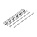 uxcell M4 x 110mm 304 Stainless Steel All Threaded Rod Bar Studs Fastener 10 Pcs