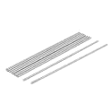uxcell M4 x 180mm 304 Stainless Steel Fully Threaded Rod Bar Studs Fastener 10 Pcs