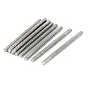 uxcell M4 x 60mm 304 Stainless Steel Fully Threaded Rod Bar Studs Hardware 10 Pcs